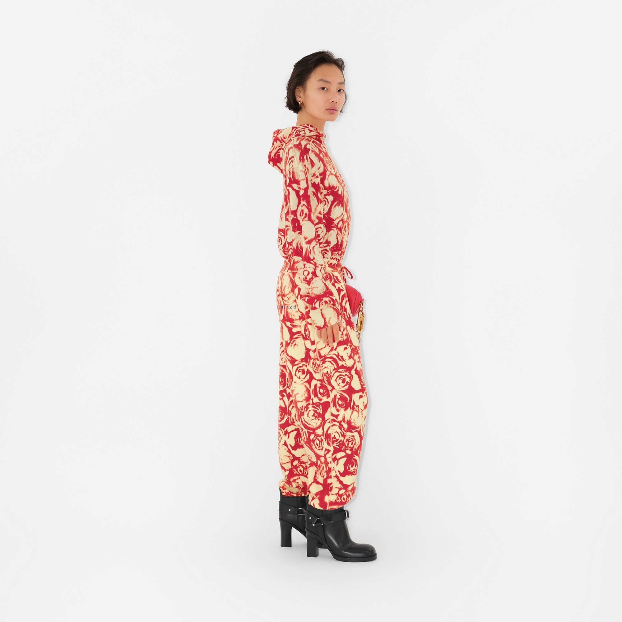 Rose Wool Jogging Pants - 3