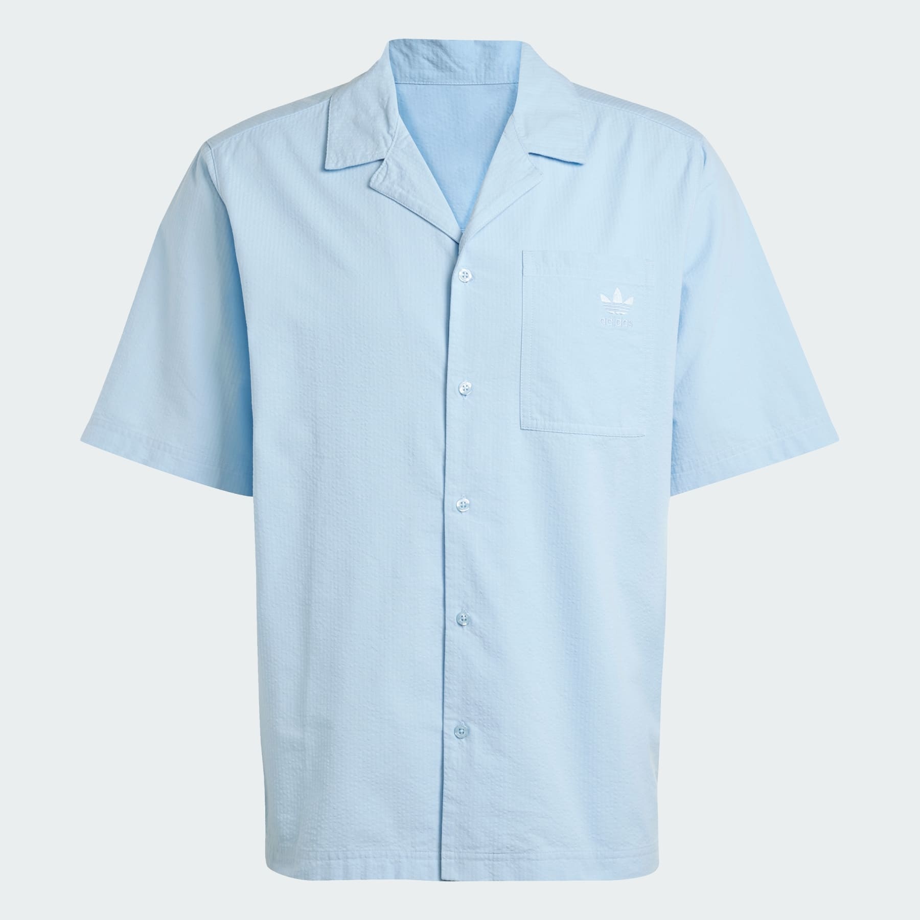 Essentials Seersucker Short Sleeve Shirt - 1