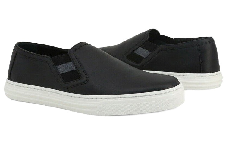 (WMNS) Gucci Leather Low 'Black White' 473974-A3850-1195 - 2