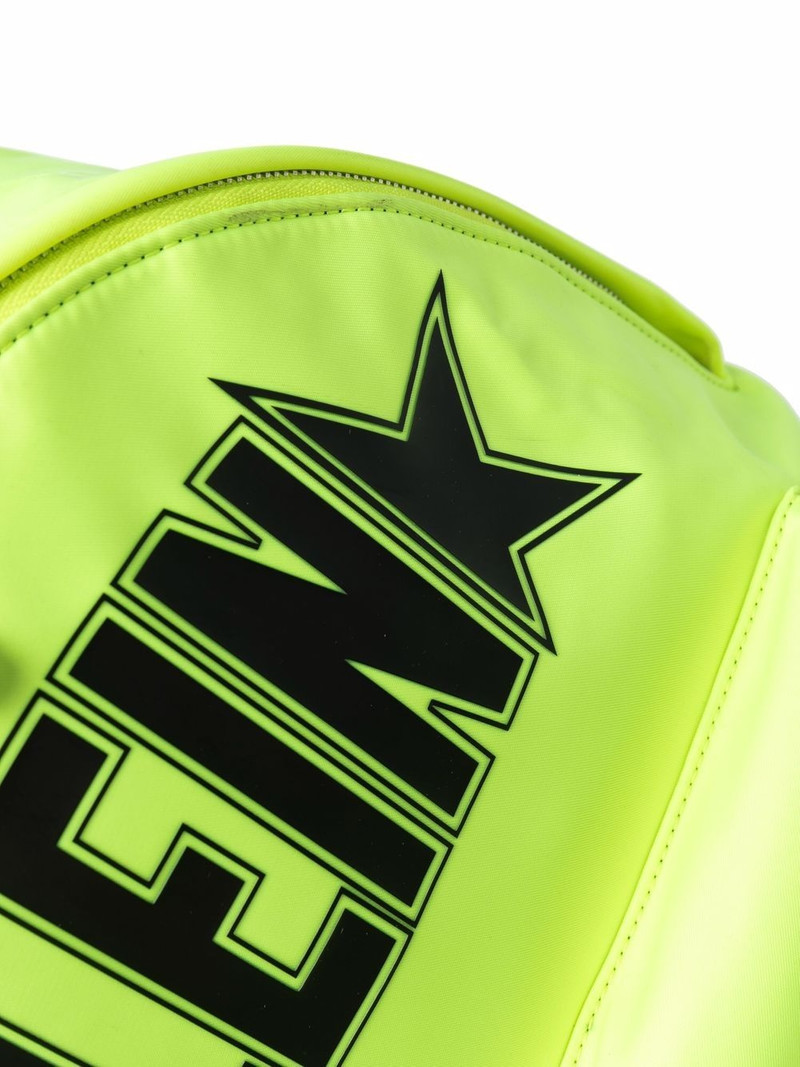 logo-print backpack 4