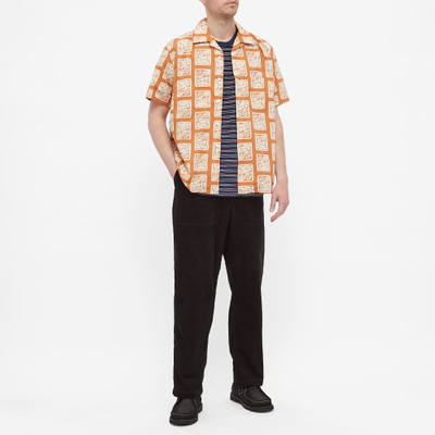 BEAMS PLUS Beams Plus Short Sleeve Vacation Dobby Print Shirt outlook