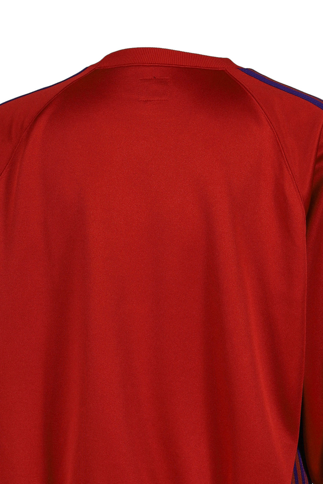 TRACK CREW NECK SHIRT - POLY SMOOTH / RED - 9