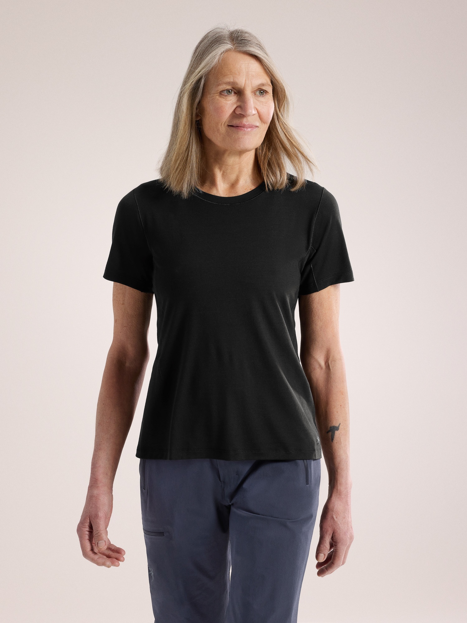 Lana Merino Wool Crew Shirt SS - 2