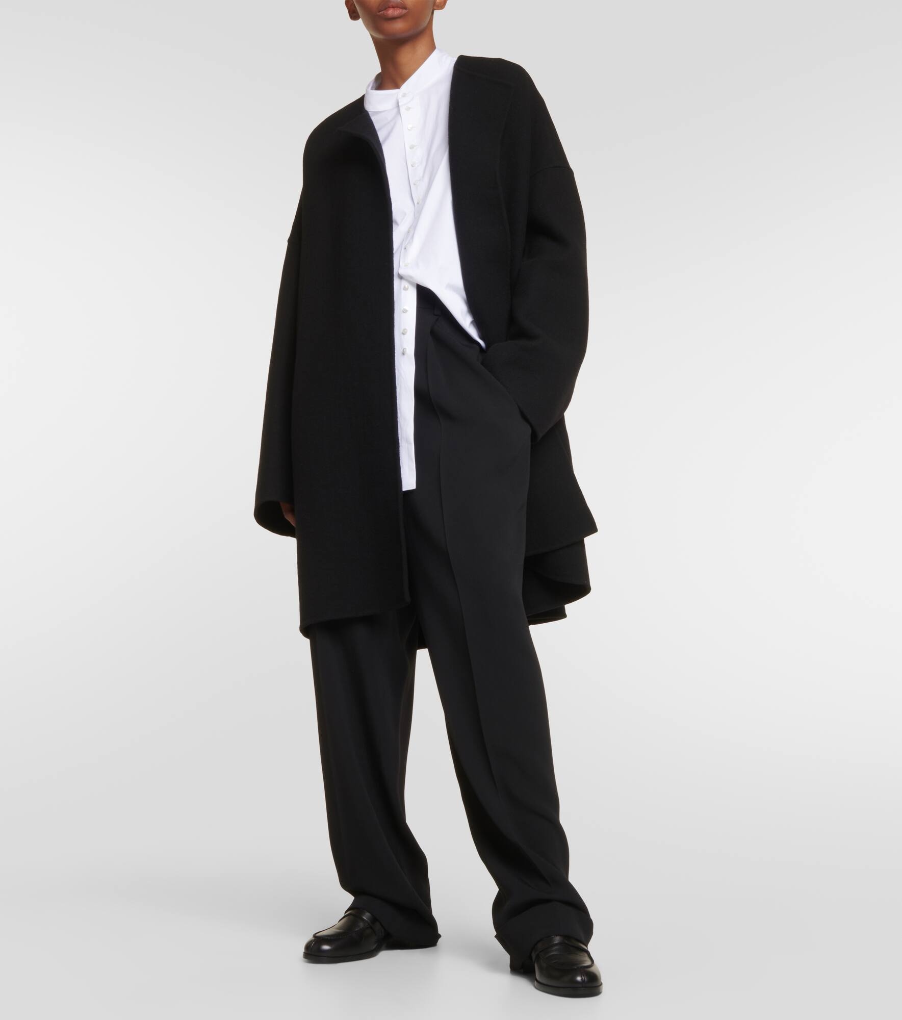 High-rise wide-leg pants - 2