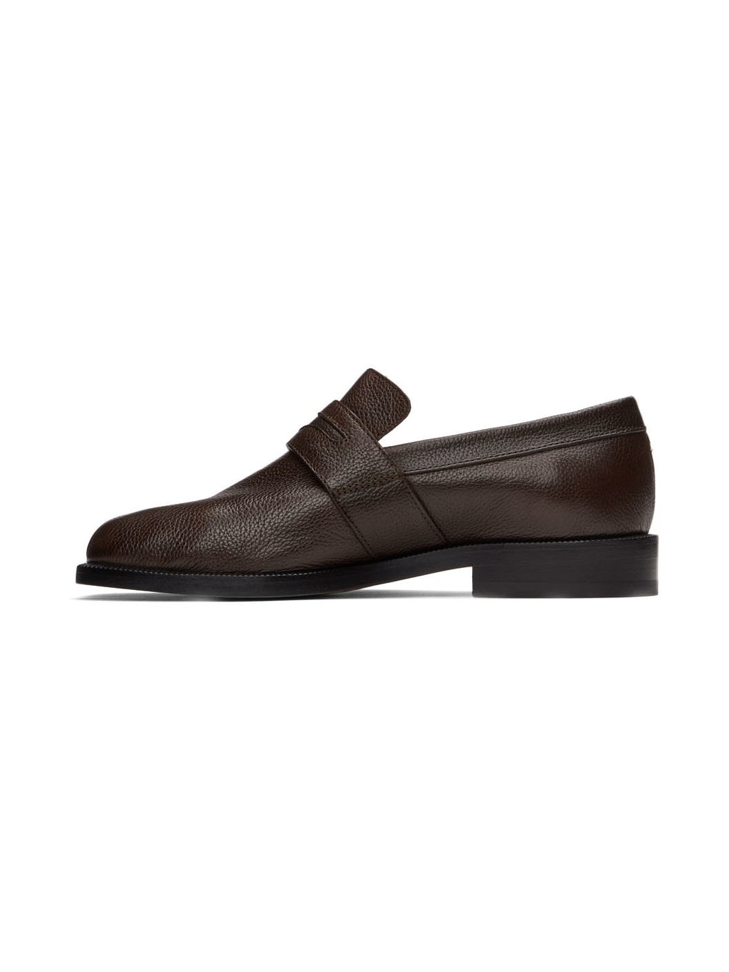Brown Soft Tabi Loafers - 3