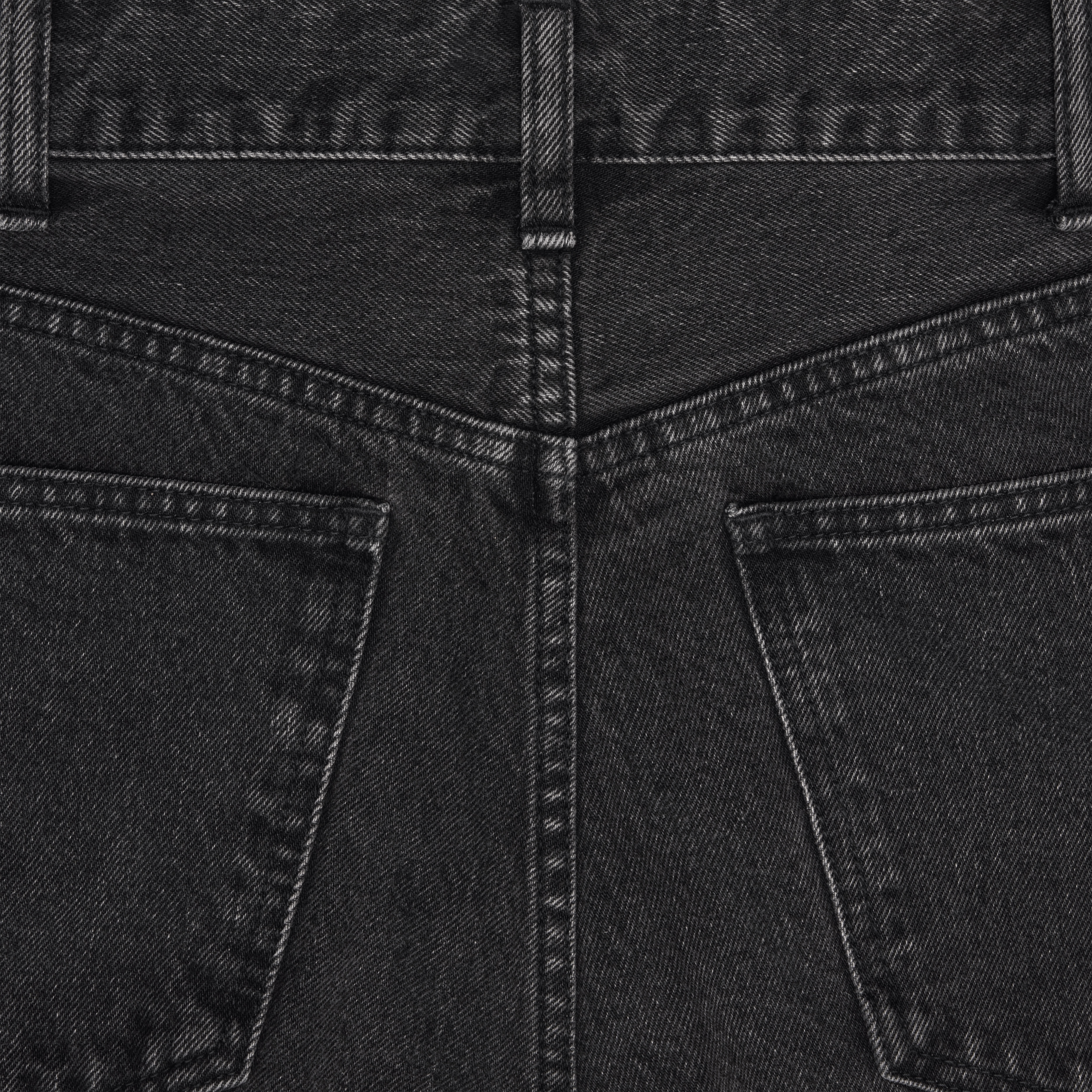 kurt jeans in charcoal wash denim - 2