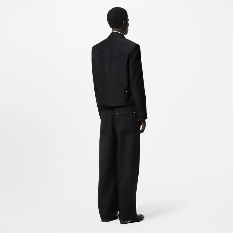 Tailored Wool Workwear Pants 3