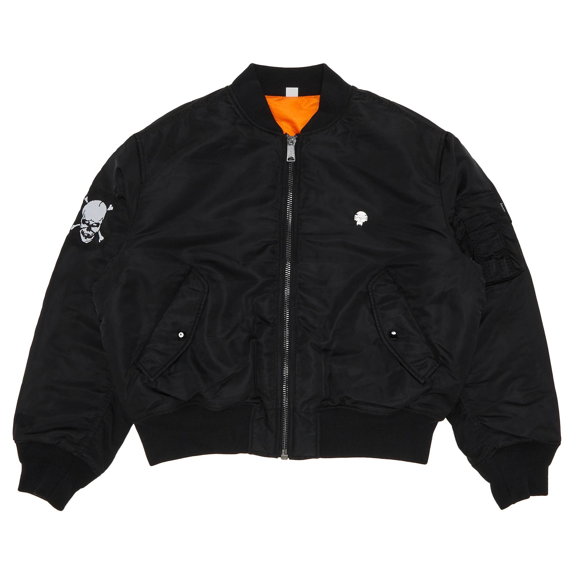 Supreme x Bounty Hunter MA-1 'Black' - 1