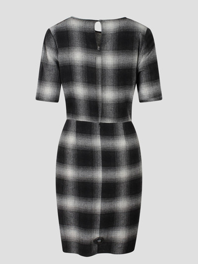 Isabel Marant Étoile Lacing checked dress outlook