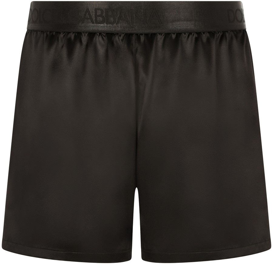 Silk shorts and sleep mask - 2