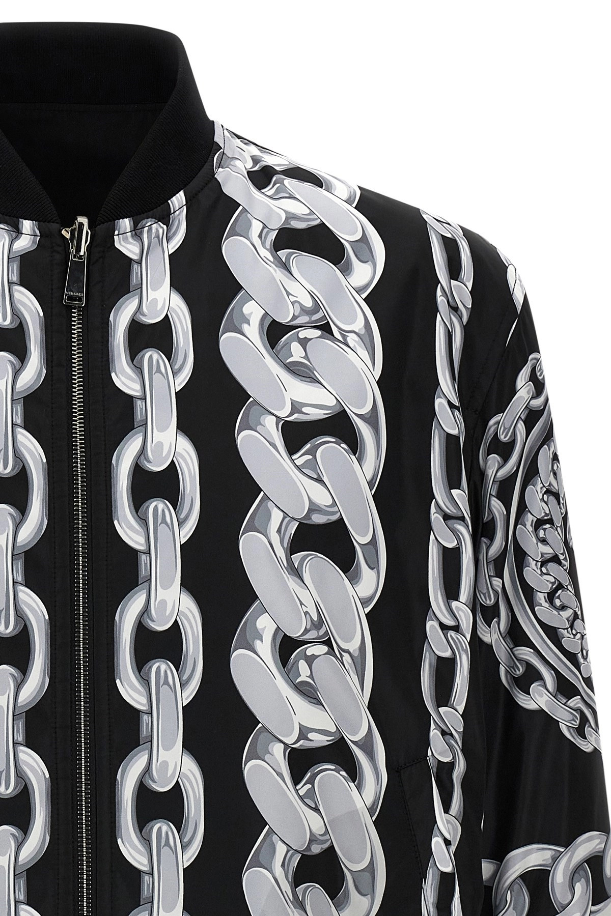 'Medusa Chains' reversible bomber jacket - 4