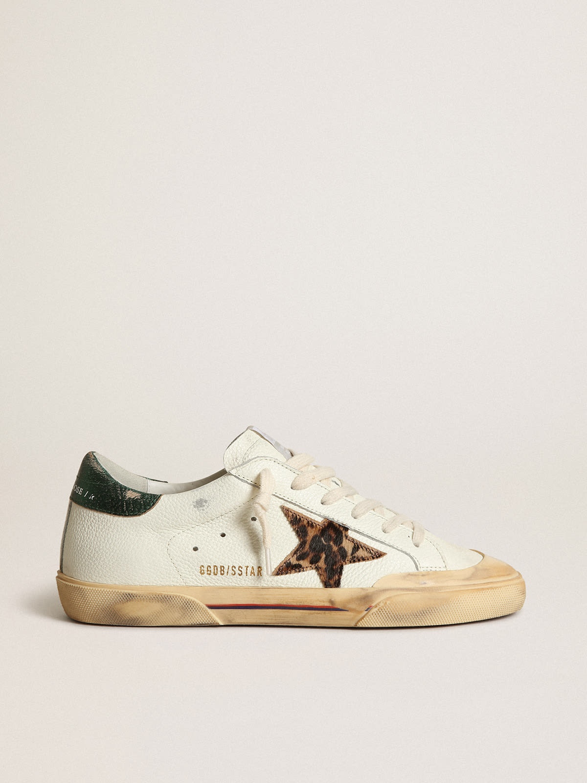 SUPER-STAR PONY SKINスニーカー Women's Super-Star with zebra print pony skin star