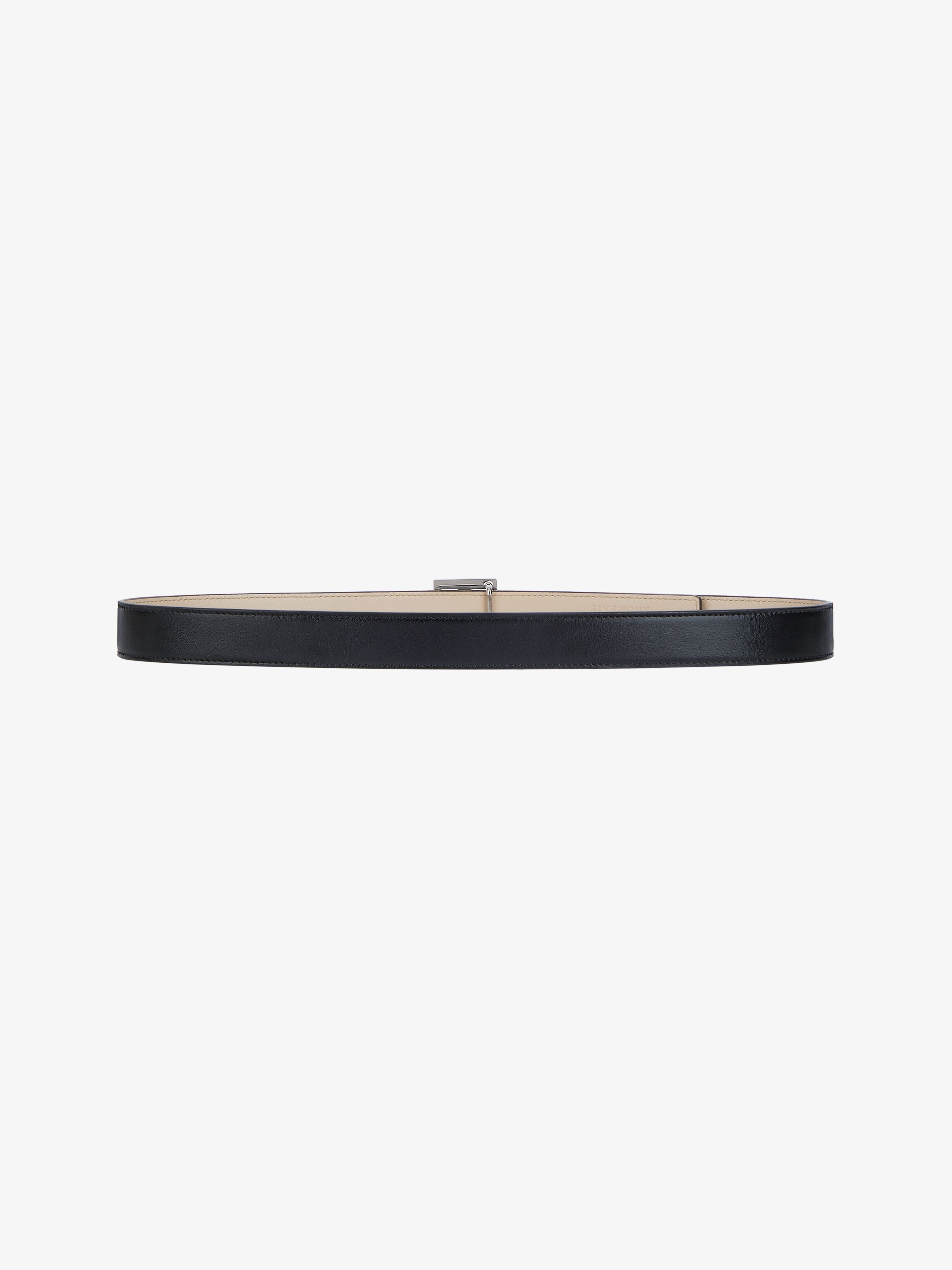 4G REVERSIBLE BELT IN LEATHER - 4