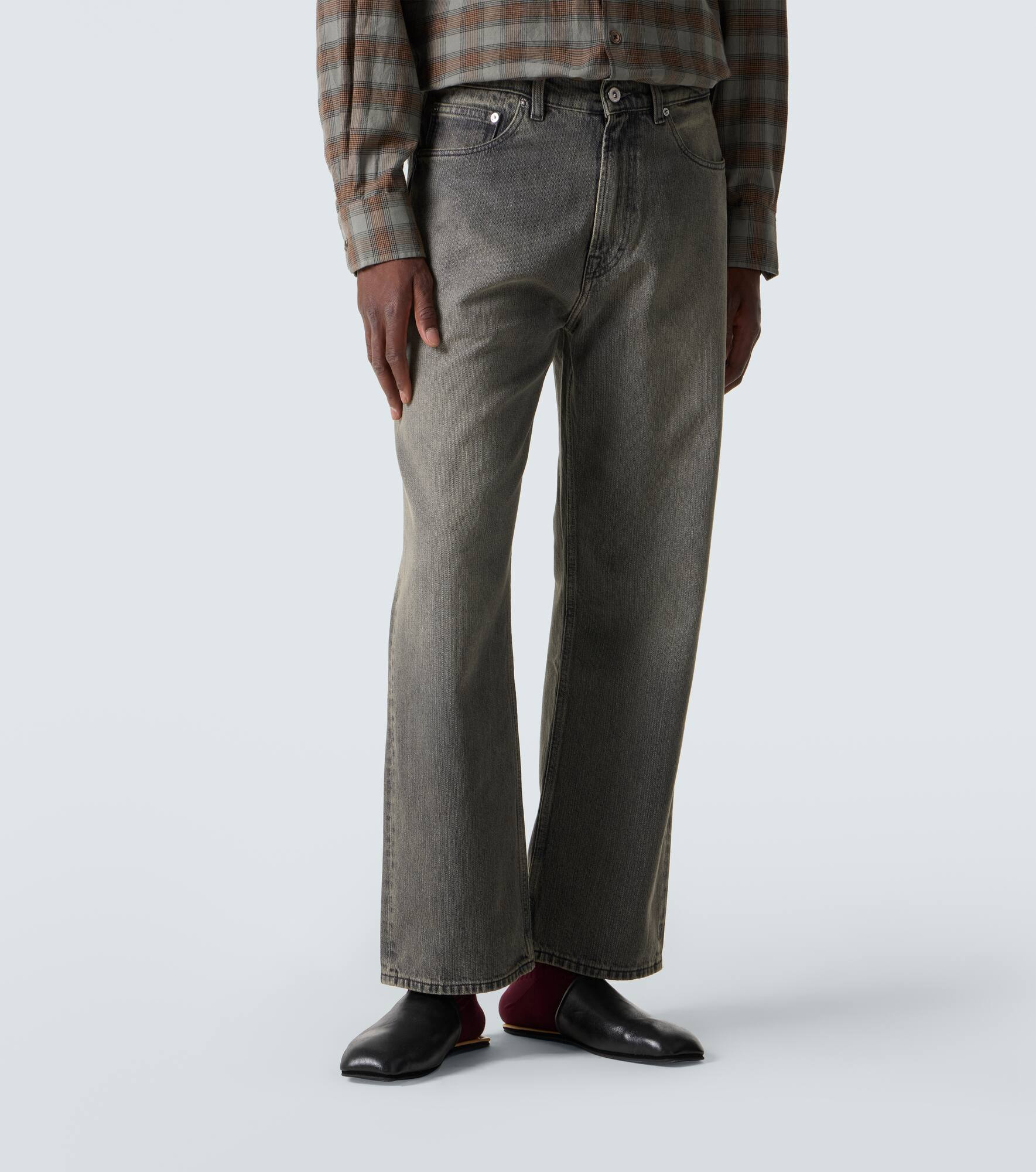 Third Cut faded straight jeans - 3
