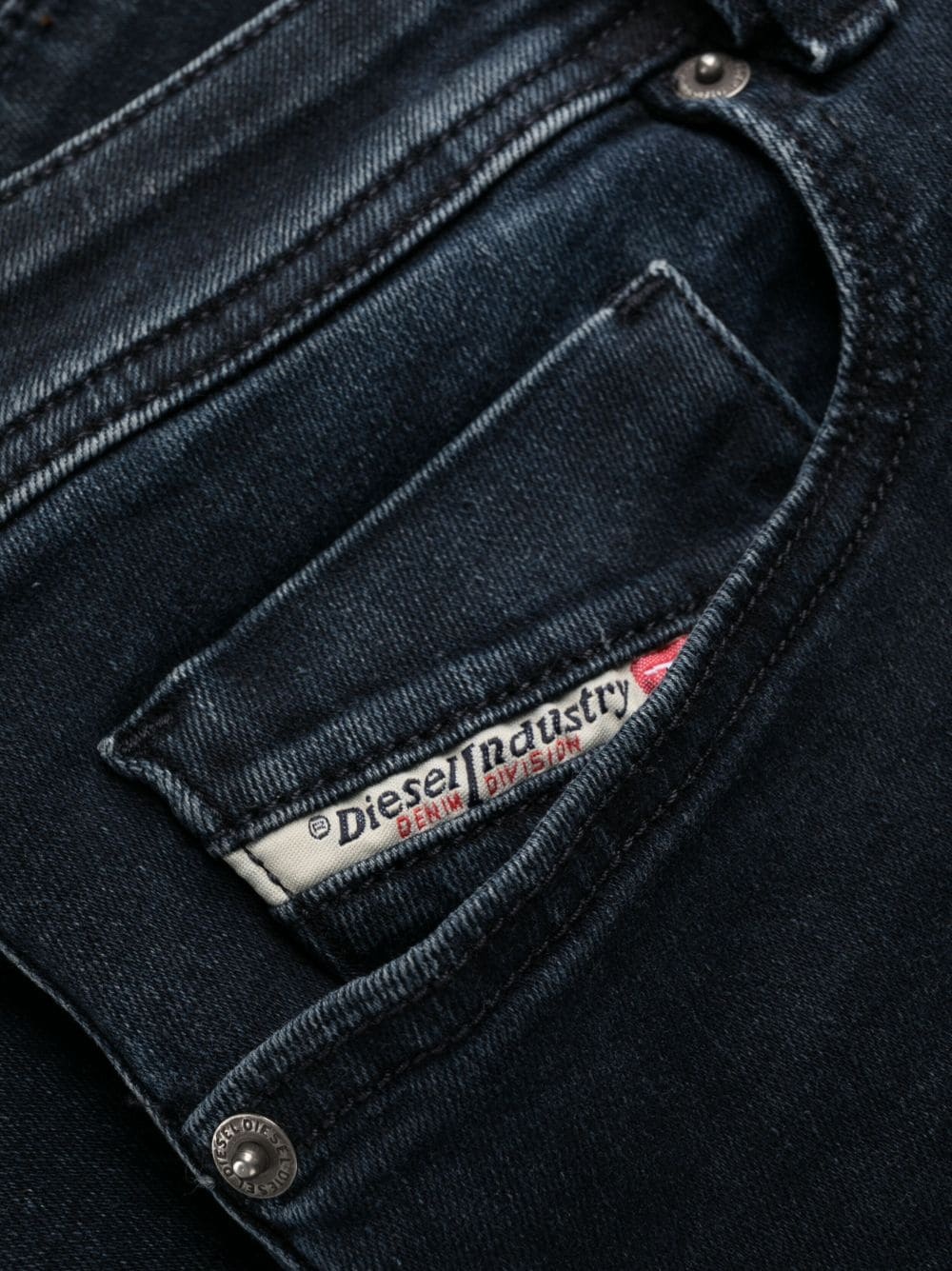 low-rise skinny jeans - 7