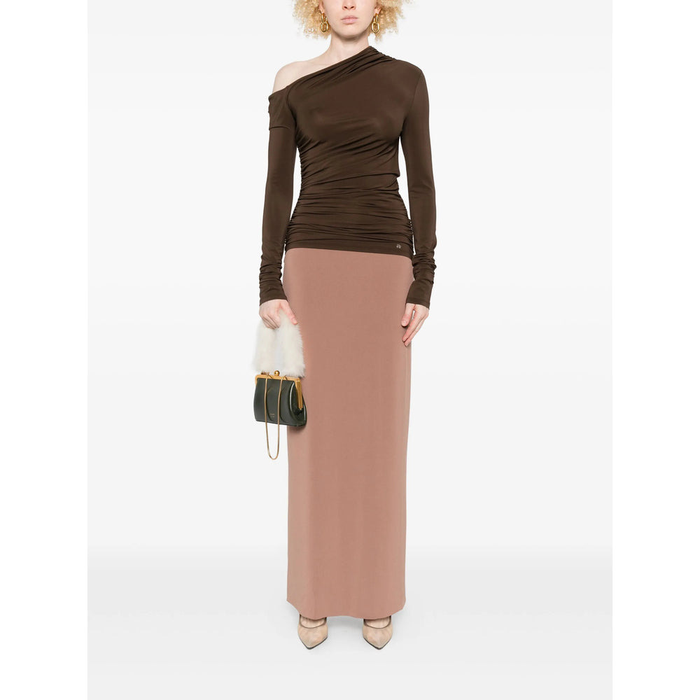 Amiri Brown Tops - Blouses Women - 4