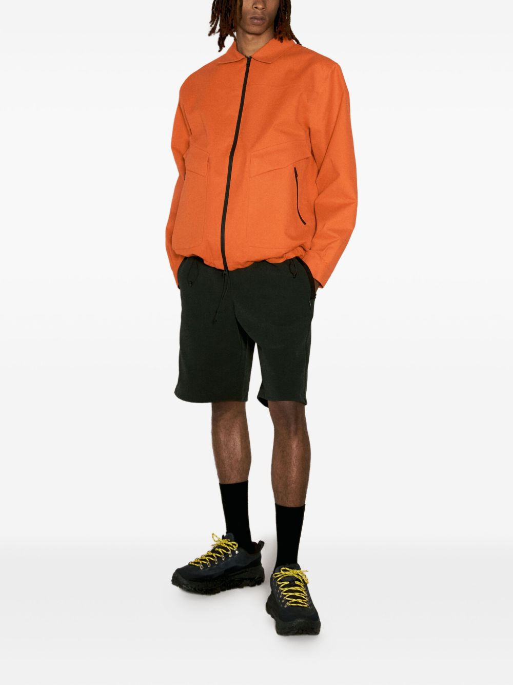 zip-fastening pocket jacket - 2