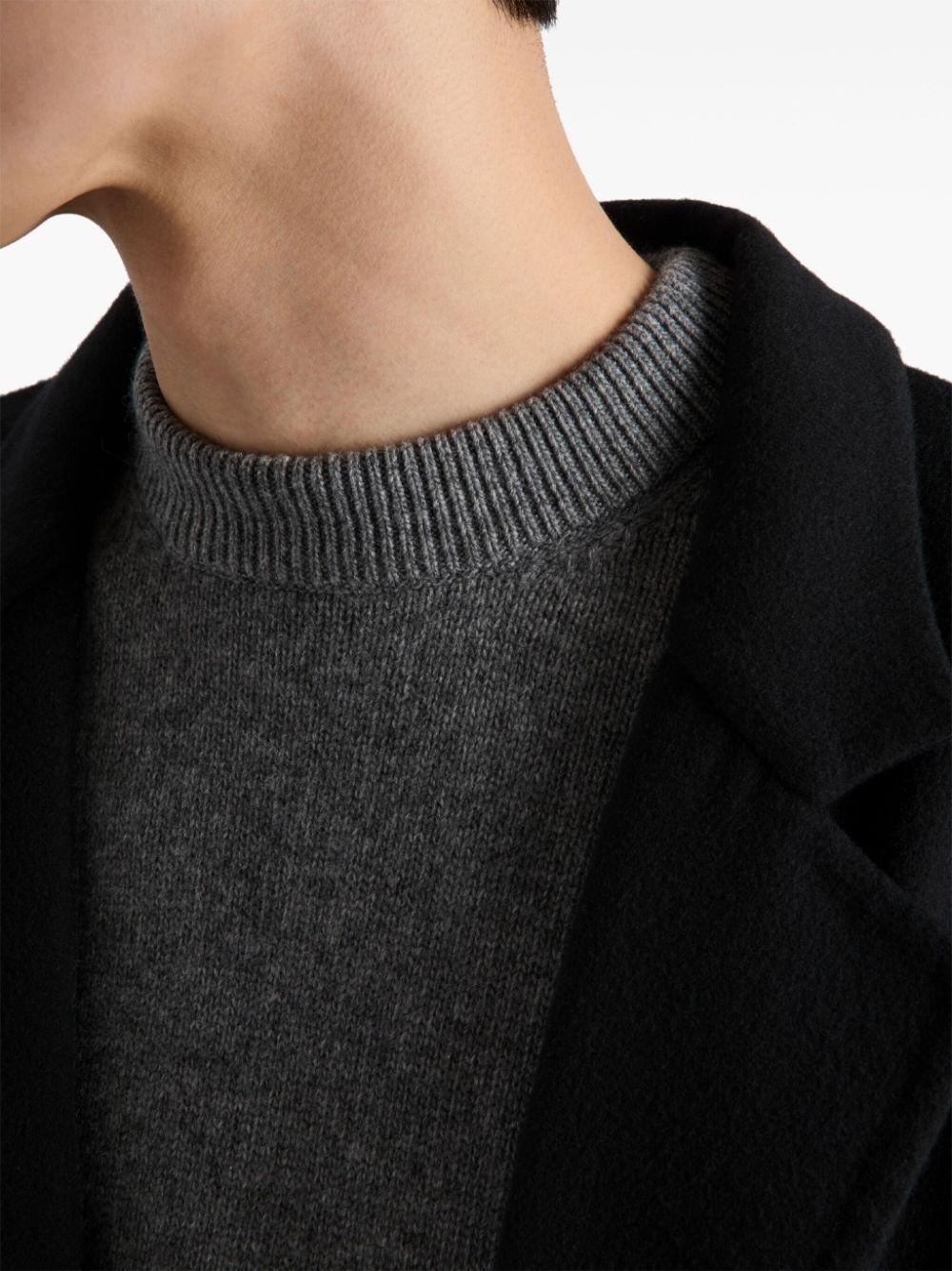 cashmere short-sleeve sweater - 6