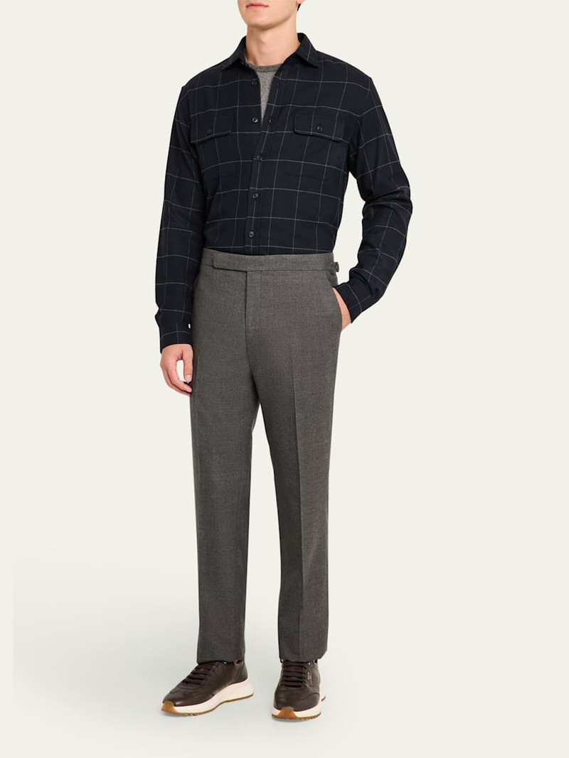 Ralph Lauren Men's Gregory Worsted Flannel Pants outlook