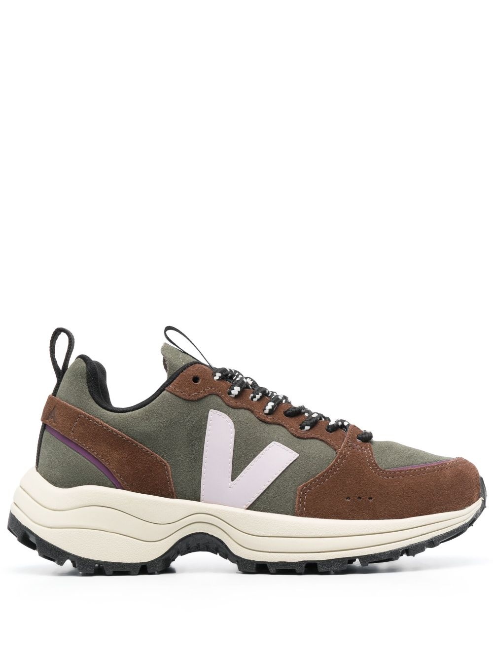 Venturi panelled sneakers - 1