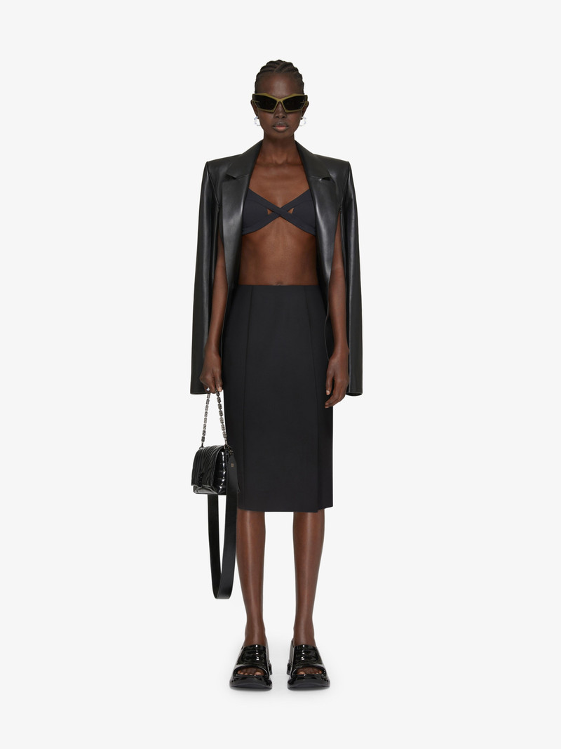 Givenchy SKIRT IN WOOL AND MOHAIR outlook
