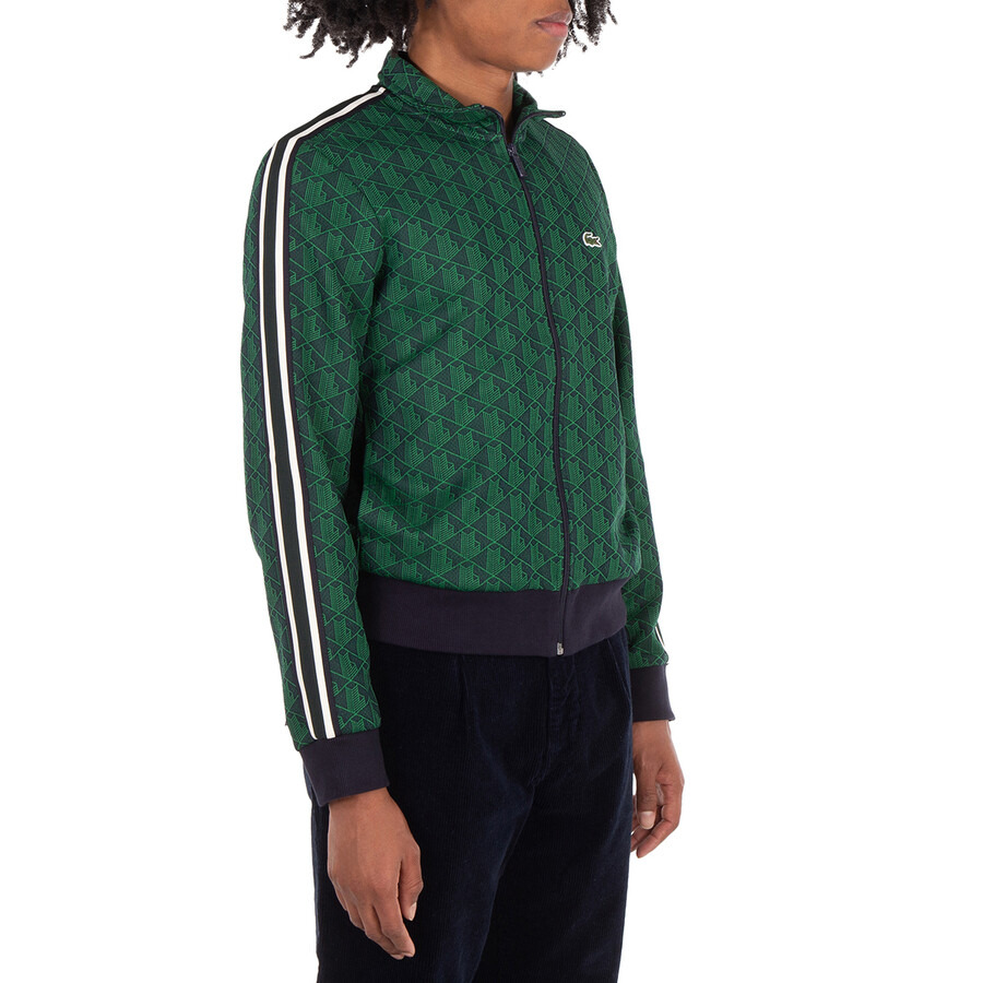 Lacoste Long Sleeves Cotton Zip Up Sweater - 4