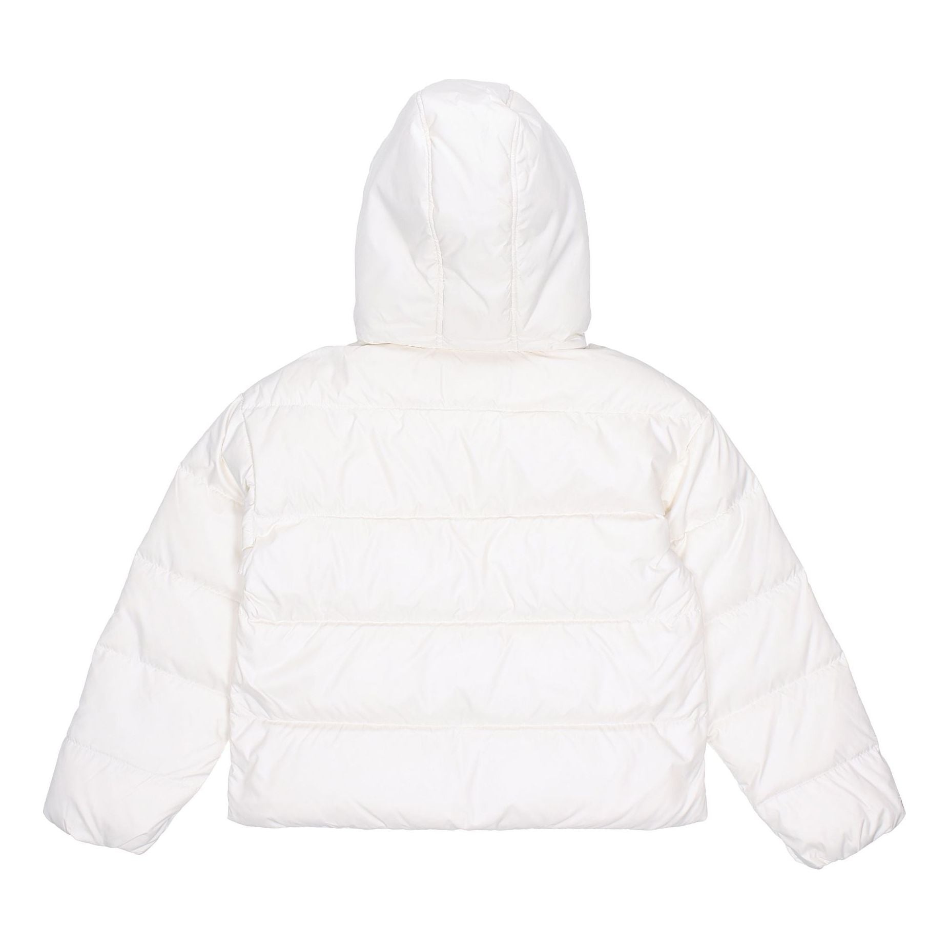 (WMNS) Converse Short Down Textile Jacket 'White' 10021998-A02 - 2