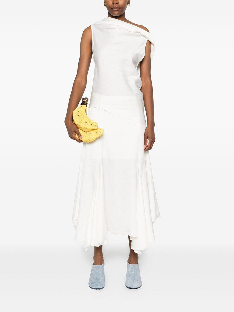 MARQUES’ALMEIDA asymmetric cown neck top outlook