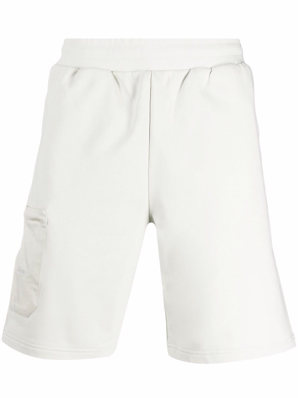 embroidered logo track shorts - 1