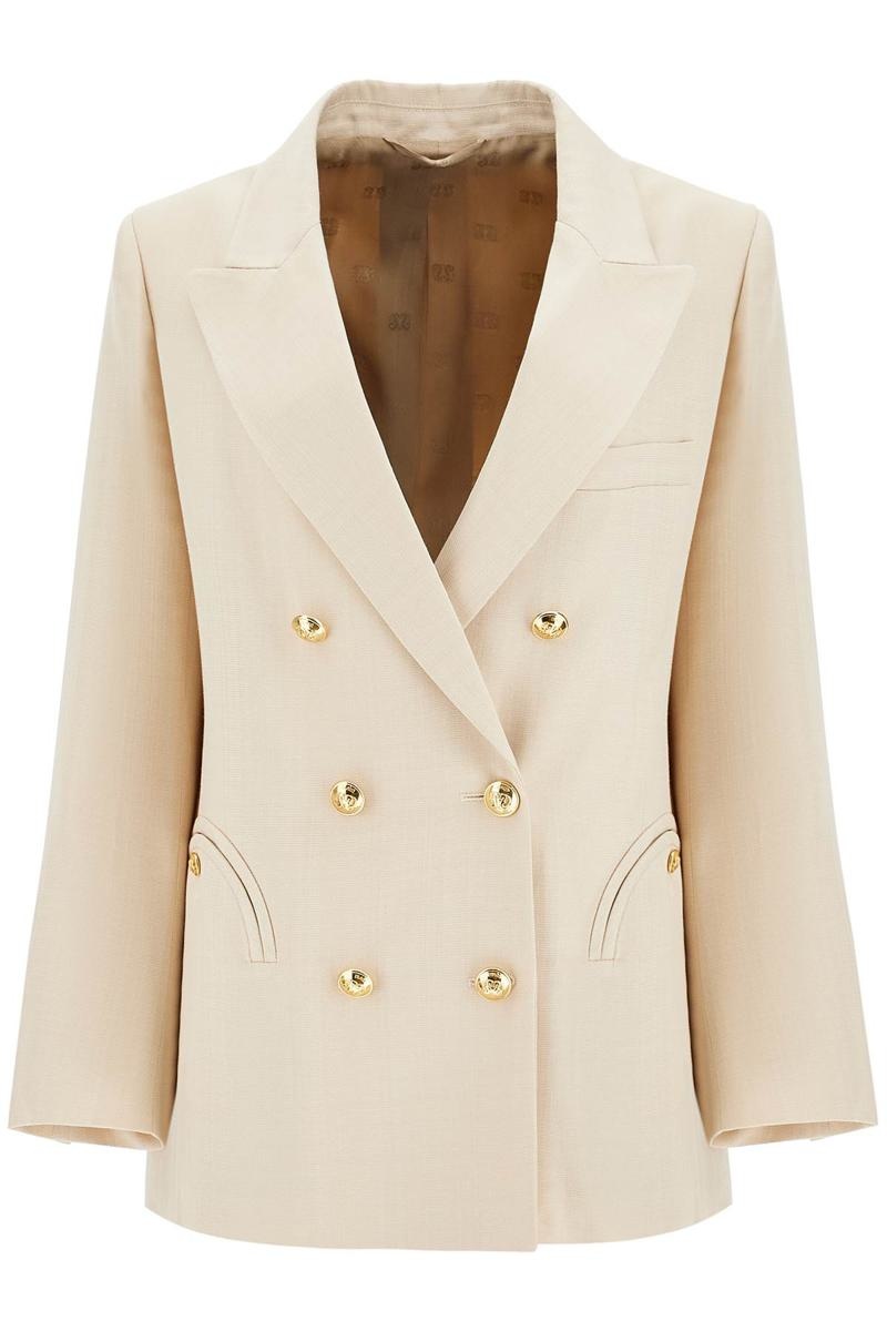 ジャケット BLAZE MILANO ivory double-breasted viscose blazer BLAZÉ MILANO Blazé Milano ivory double-breasted viscose