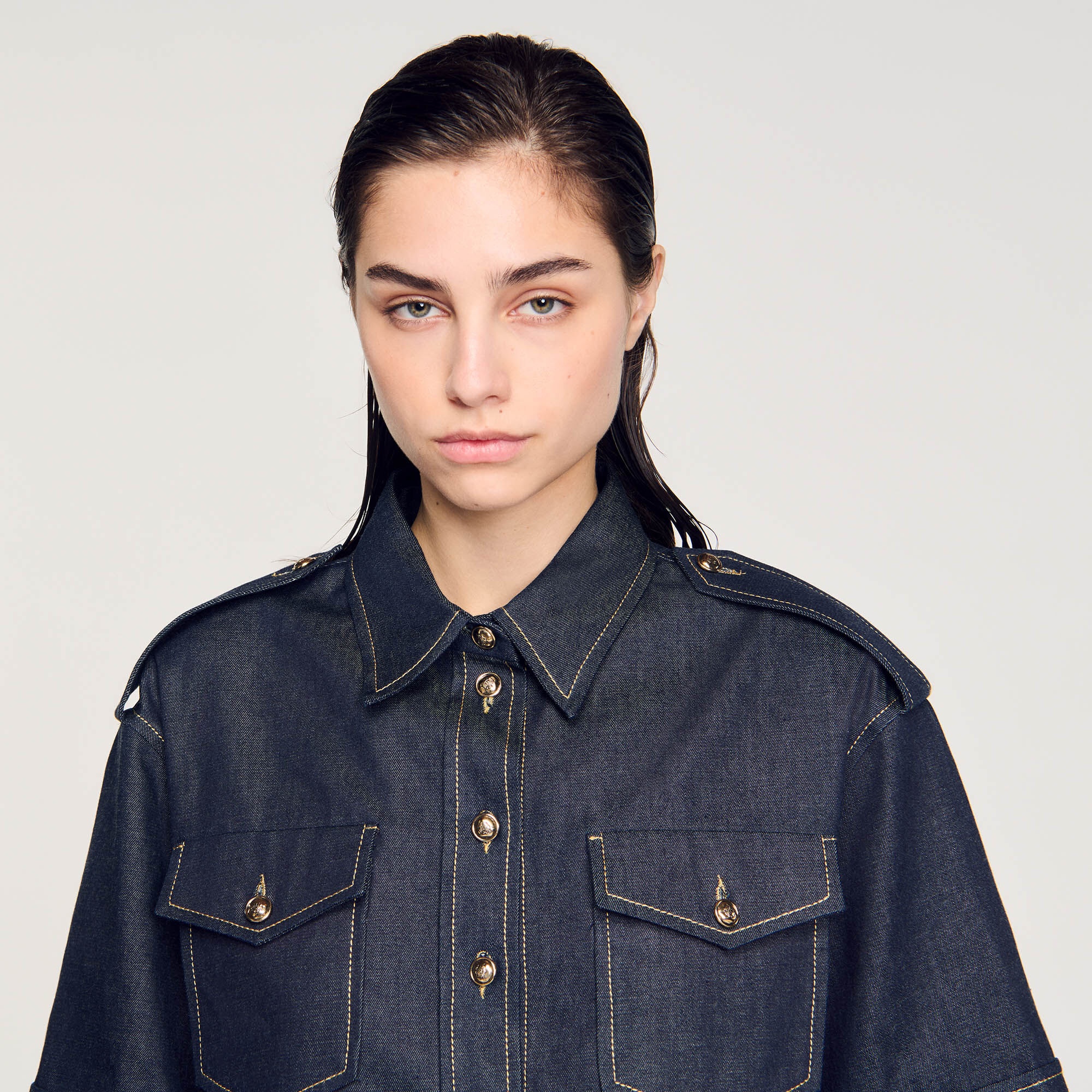 DENIM SHIRT - 4