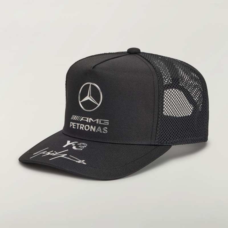 Y-3 MERCEDES-AMG PETRONAS FORMULA 1 TEAM TRUCKER CAP 1