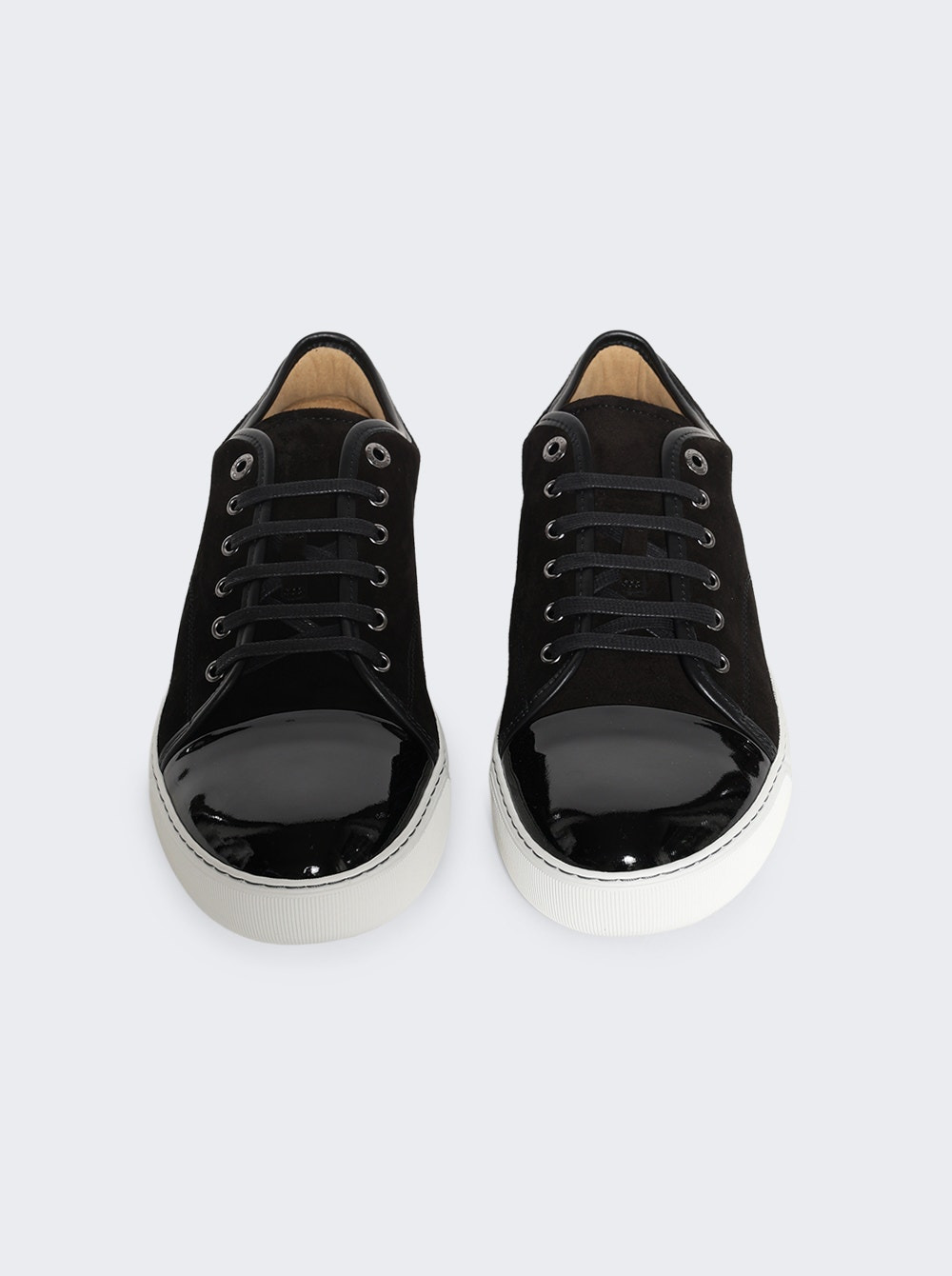 Dbb1 Suede And Patent Leather Sneakers Black - 3