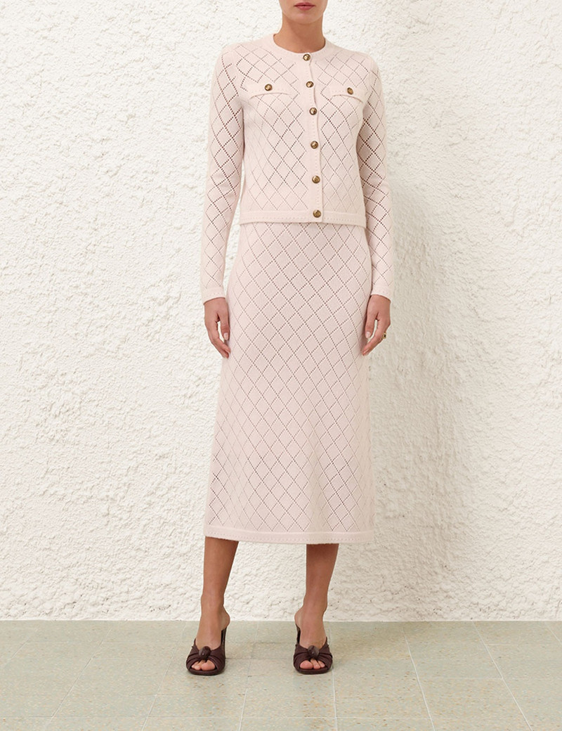 Zimmermann ILLUSTRATION POINTELLE SKIRT outlook