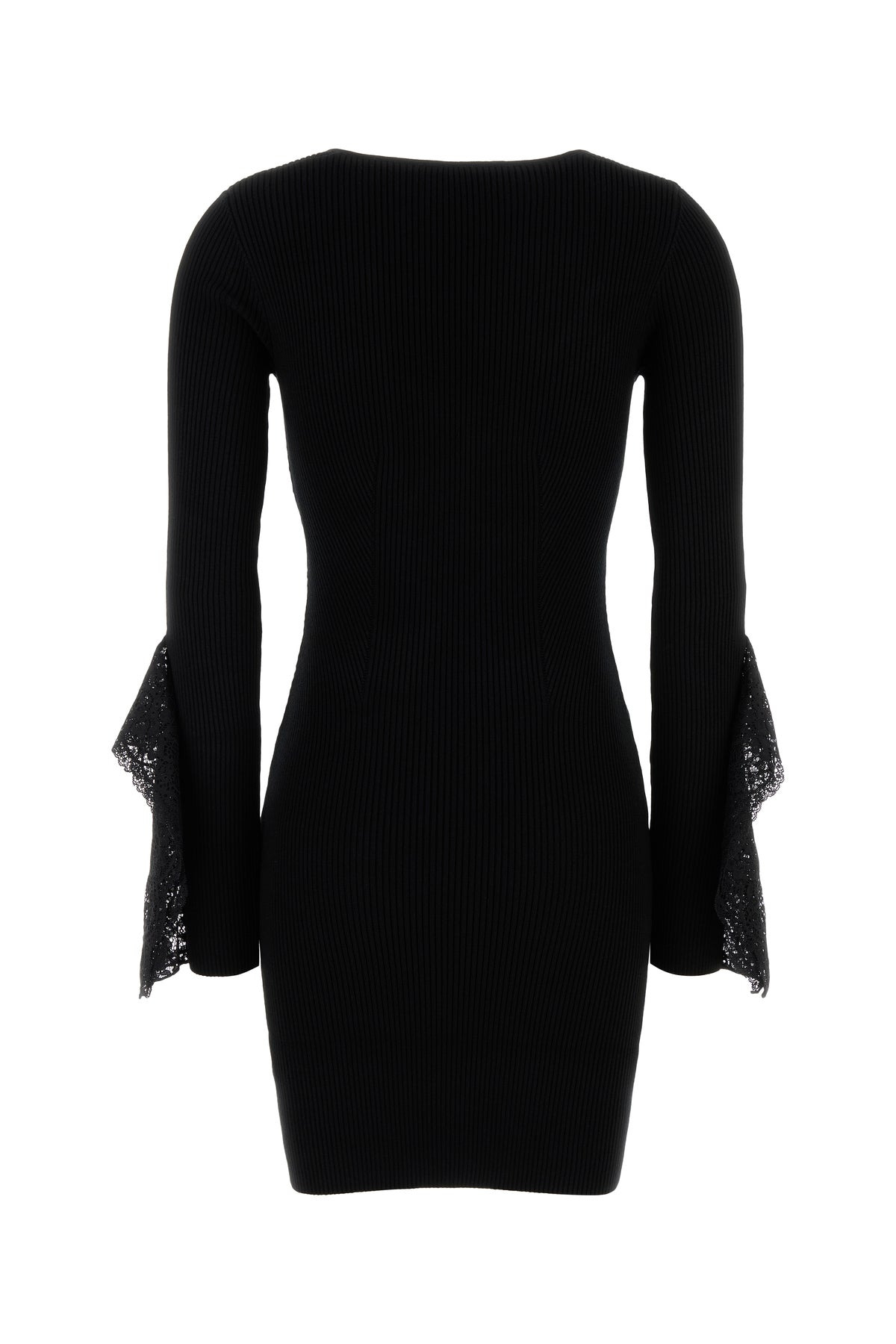 Black knit dress - 2