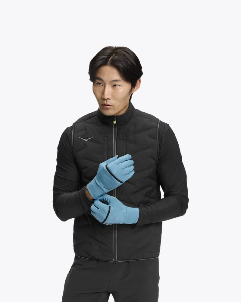 ColdSnap Fleece Gloves in Alpine Blue - 1