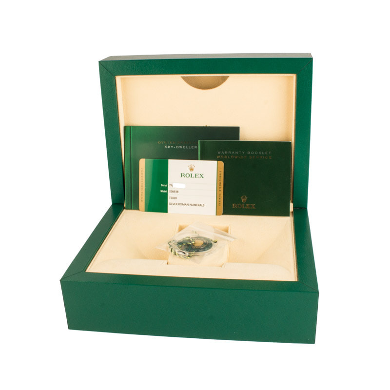Rolex Sky-Dweller Ref 326938 Silver Dial - 4