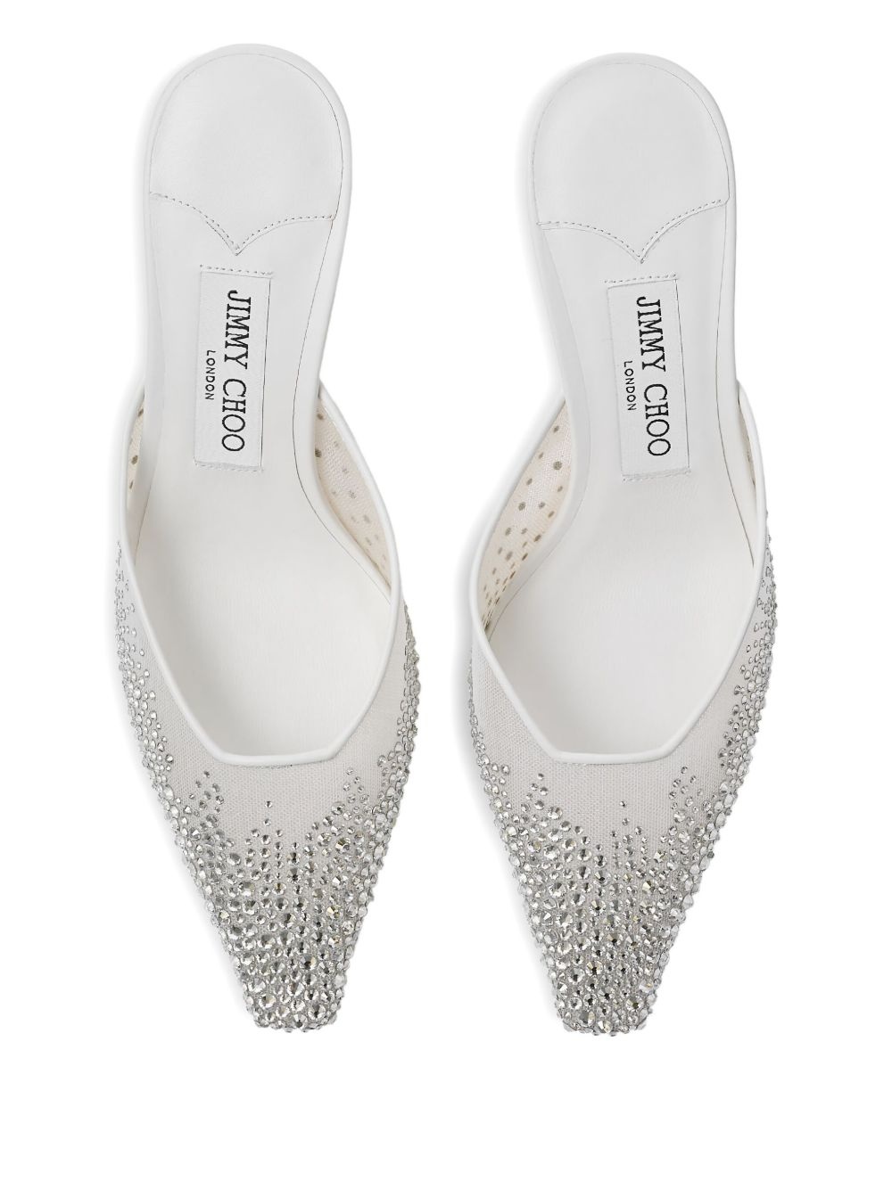 60mm Vivi crystal-embellished mules - 4