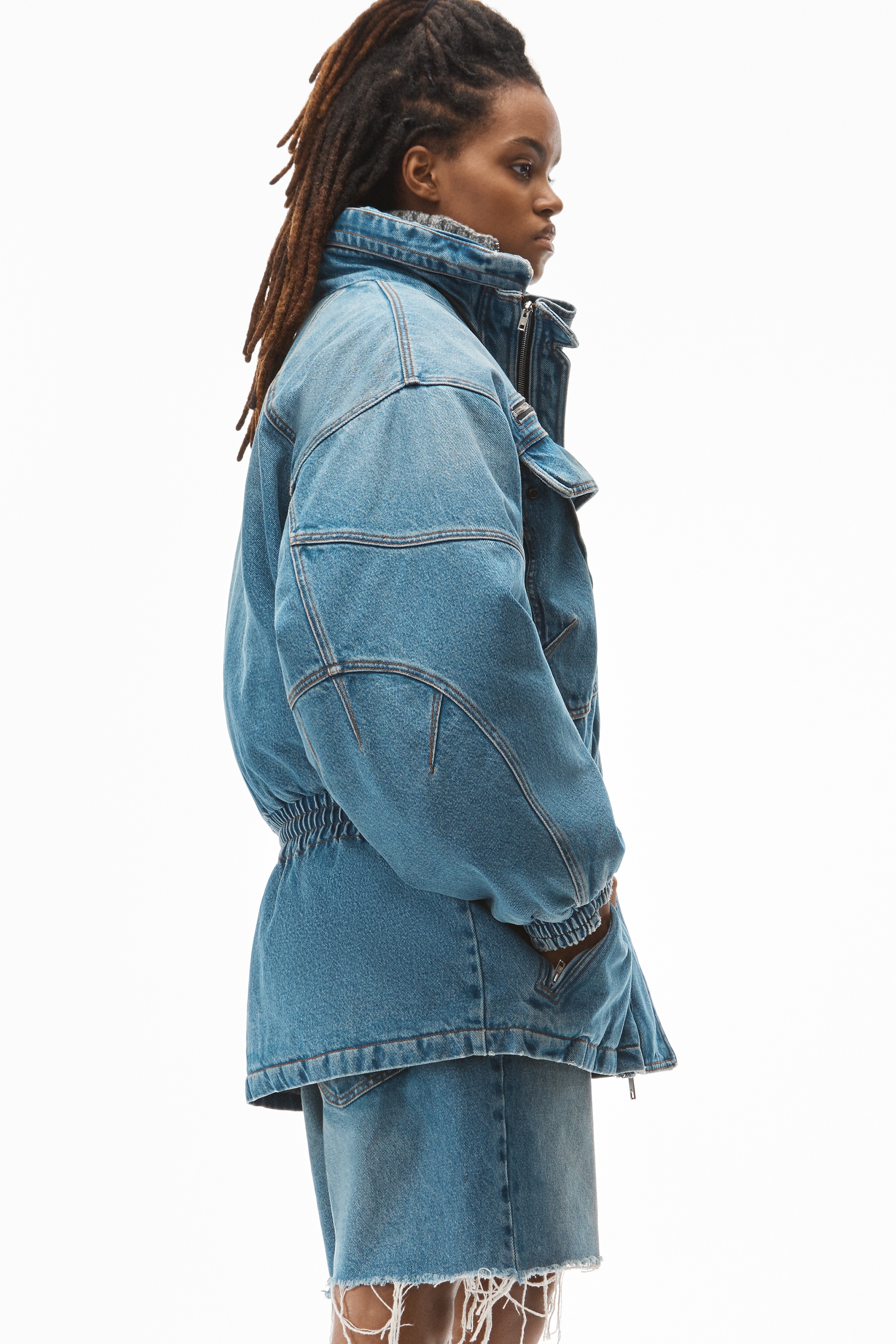 FIELD JACKET IN DENIM - 6