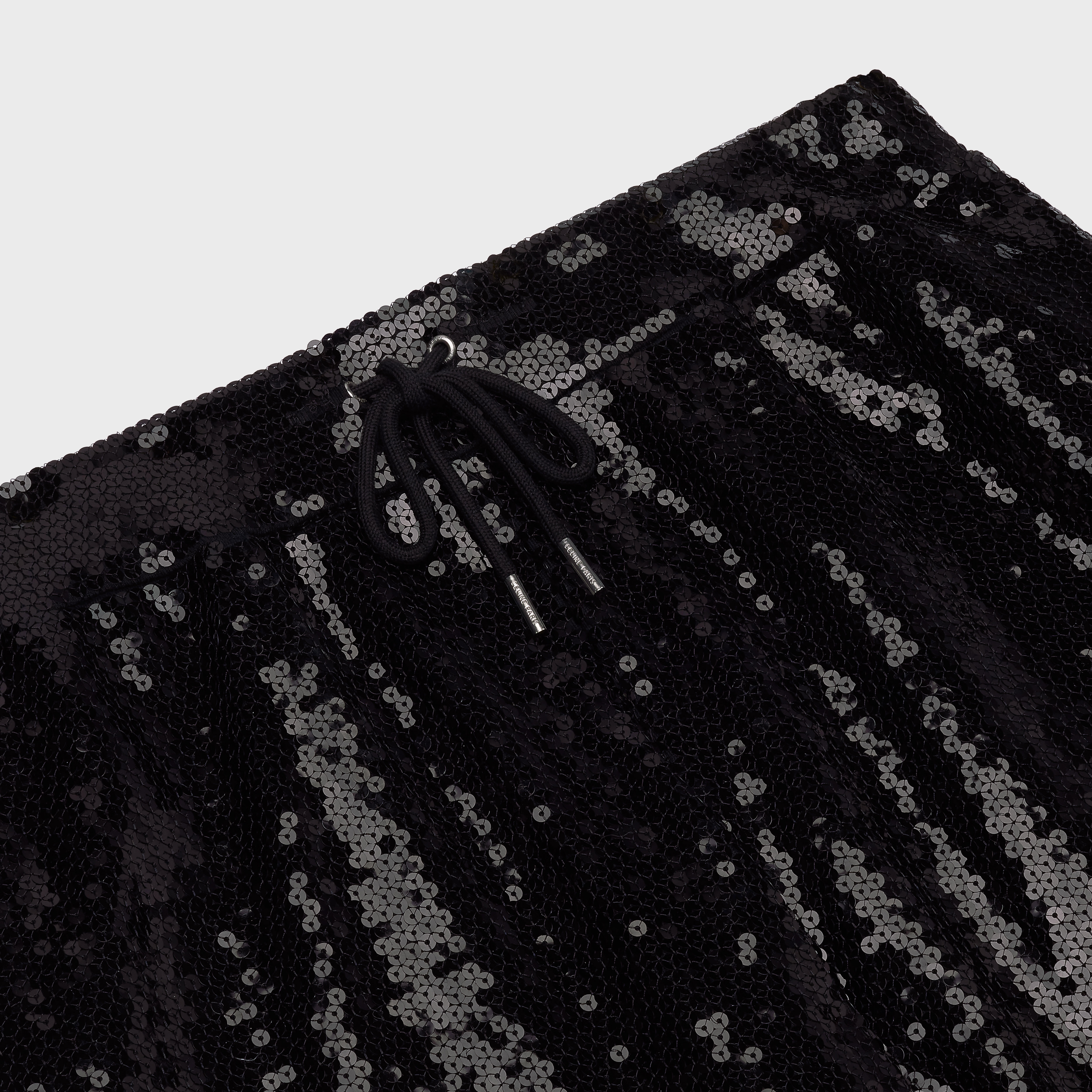 EMBROIDERED TRACK PANTS IN COTTON AND CASHMERE - 3