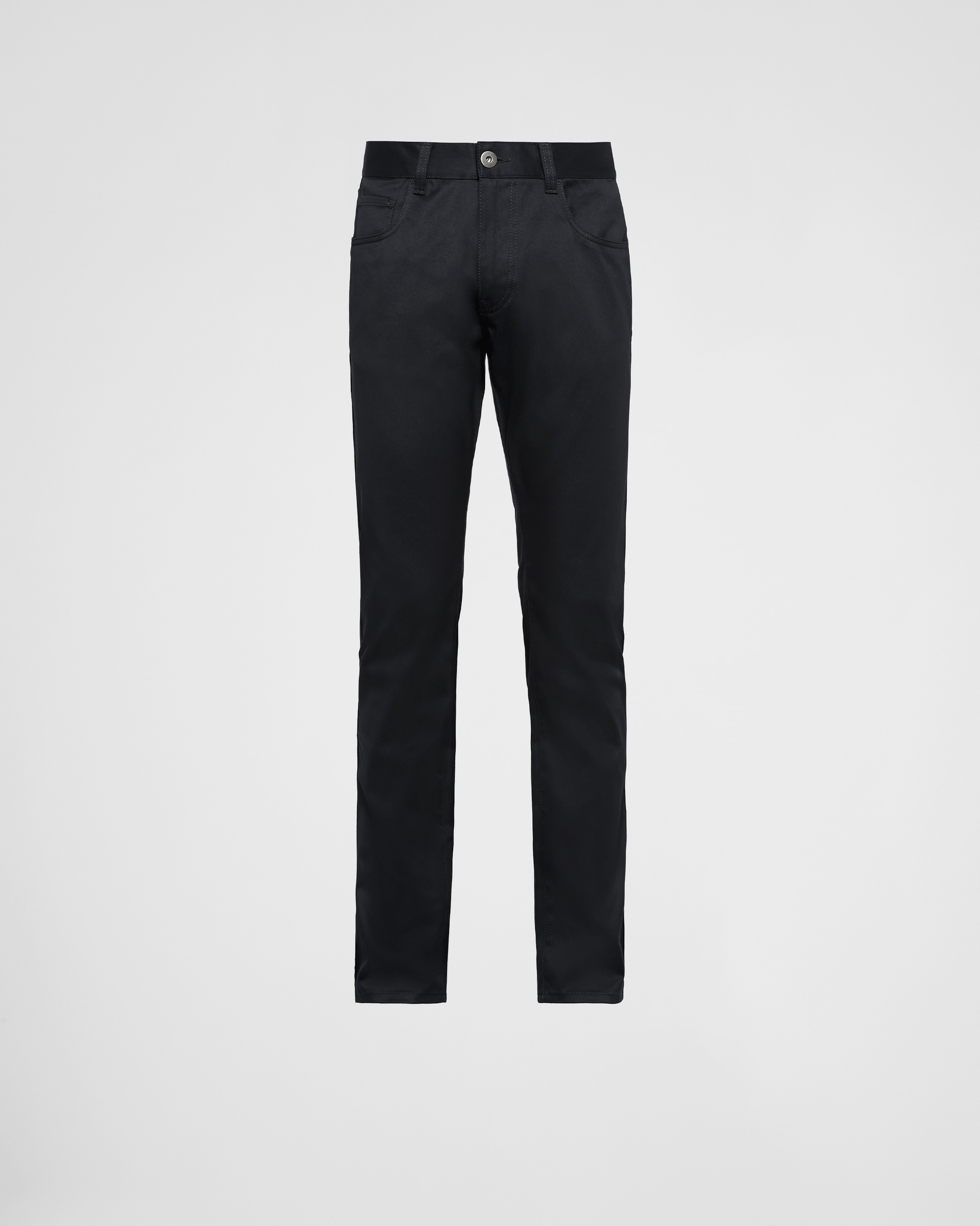 Five-pocket stretch drill jeans - 1
