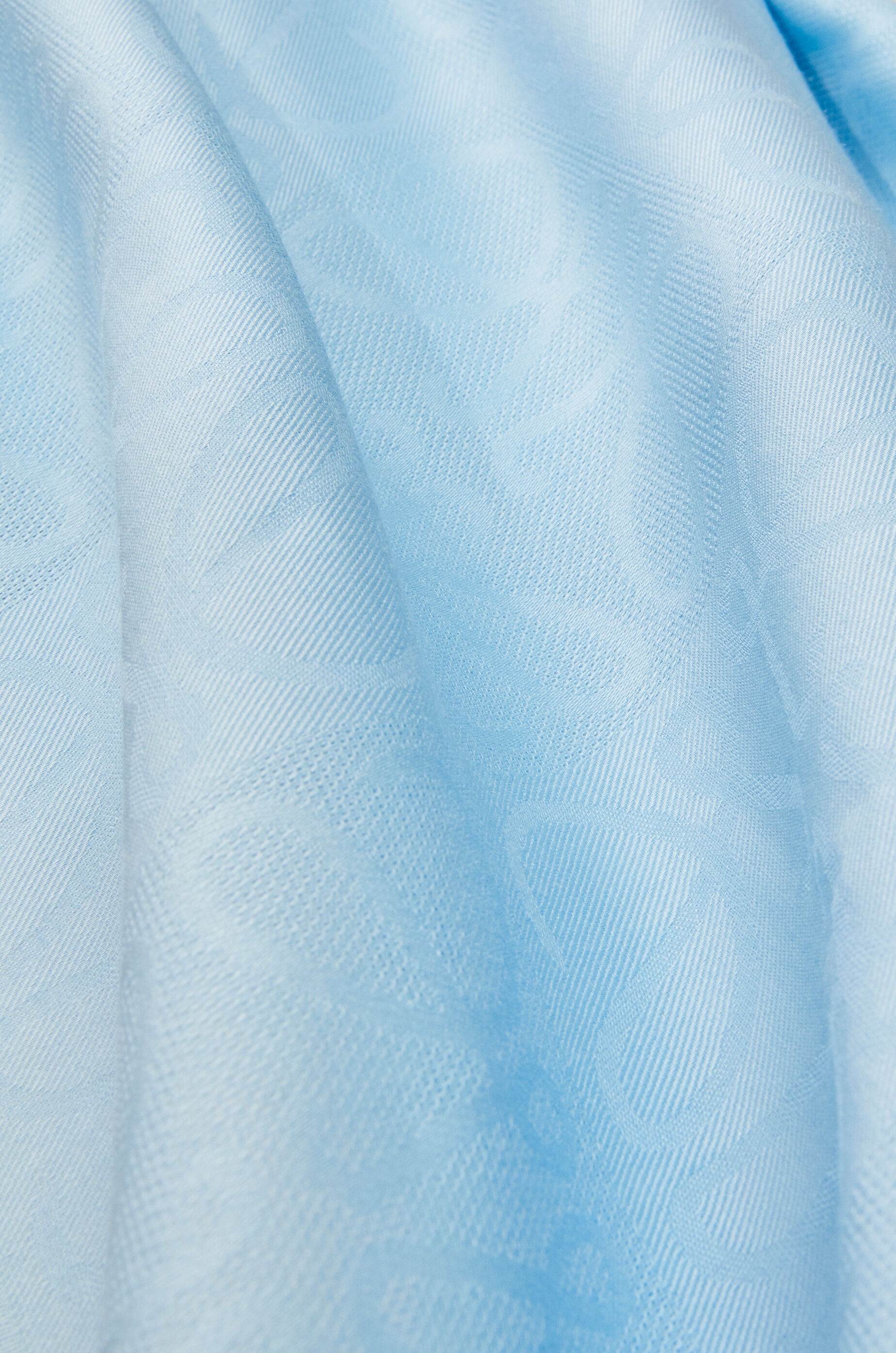 Damero scarf in wool, silk and cashmere - 3