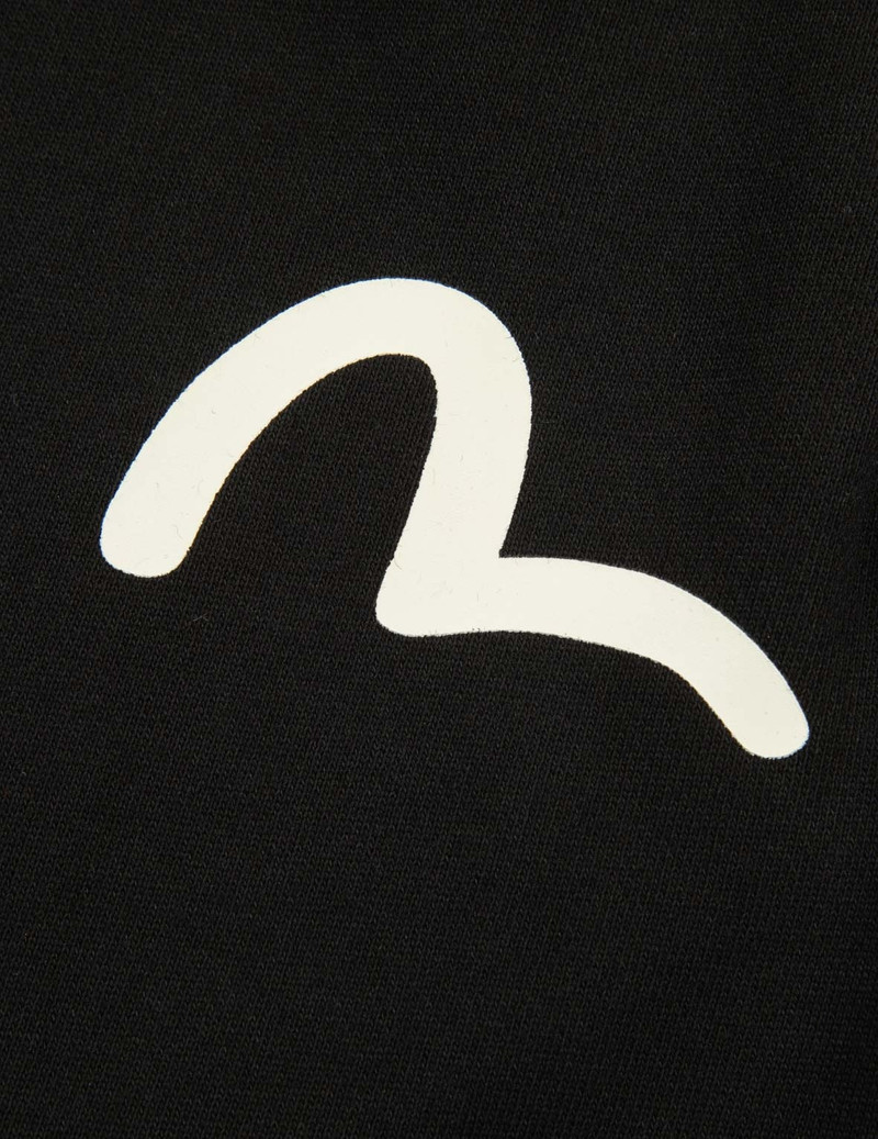 POCKET-SHAPED DARUMA AND SEAGULL PRINT STRAIGHT FIT SWEATPANTS 11