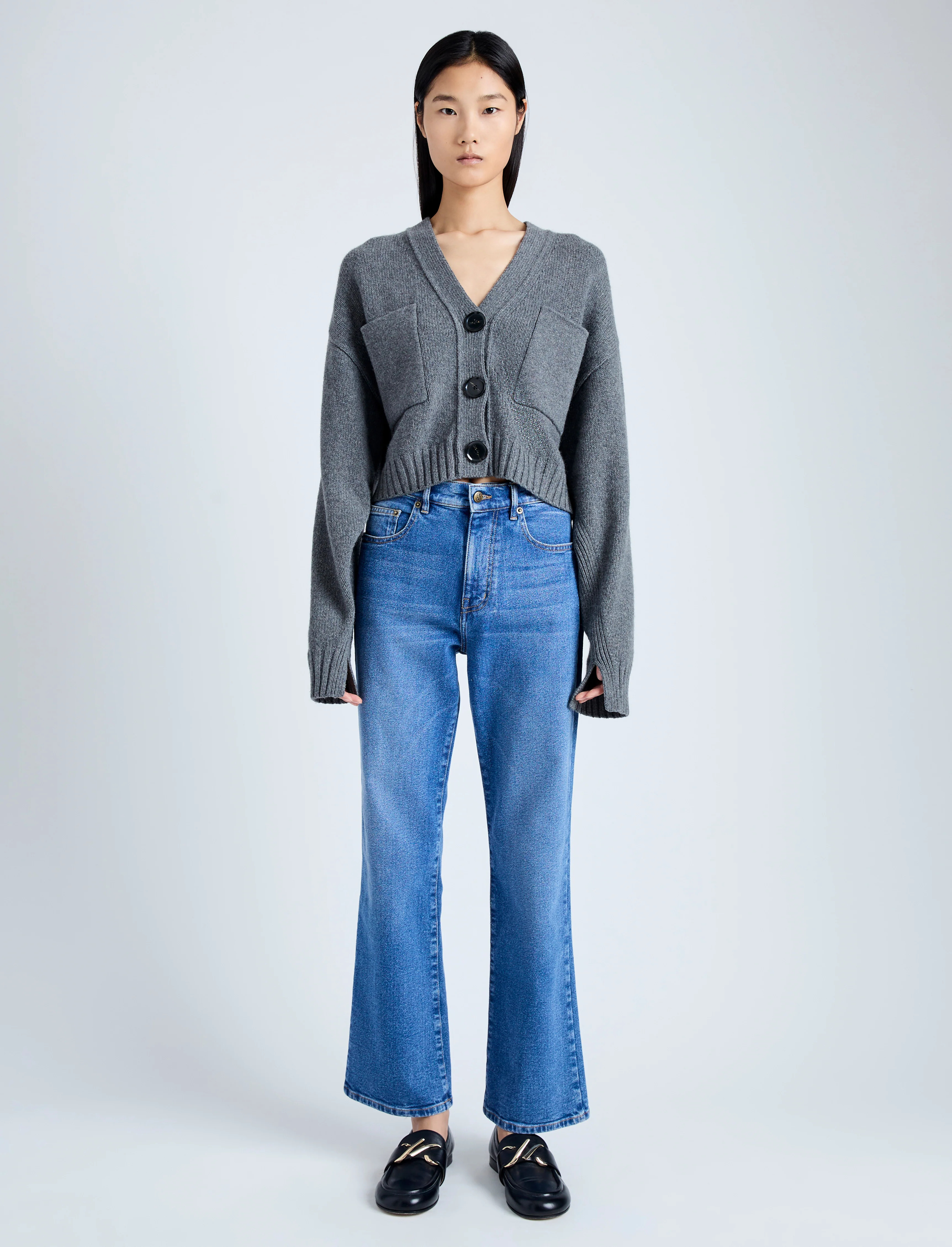 Sofia Cardigan in Eco Cashmere - 3