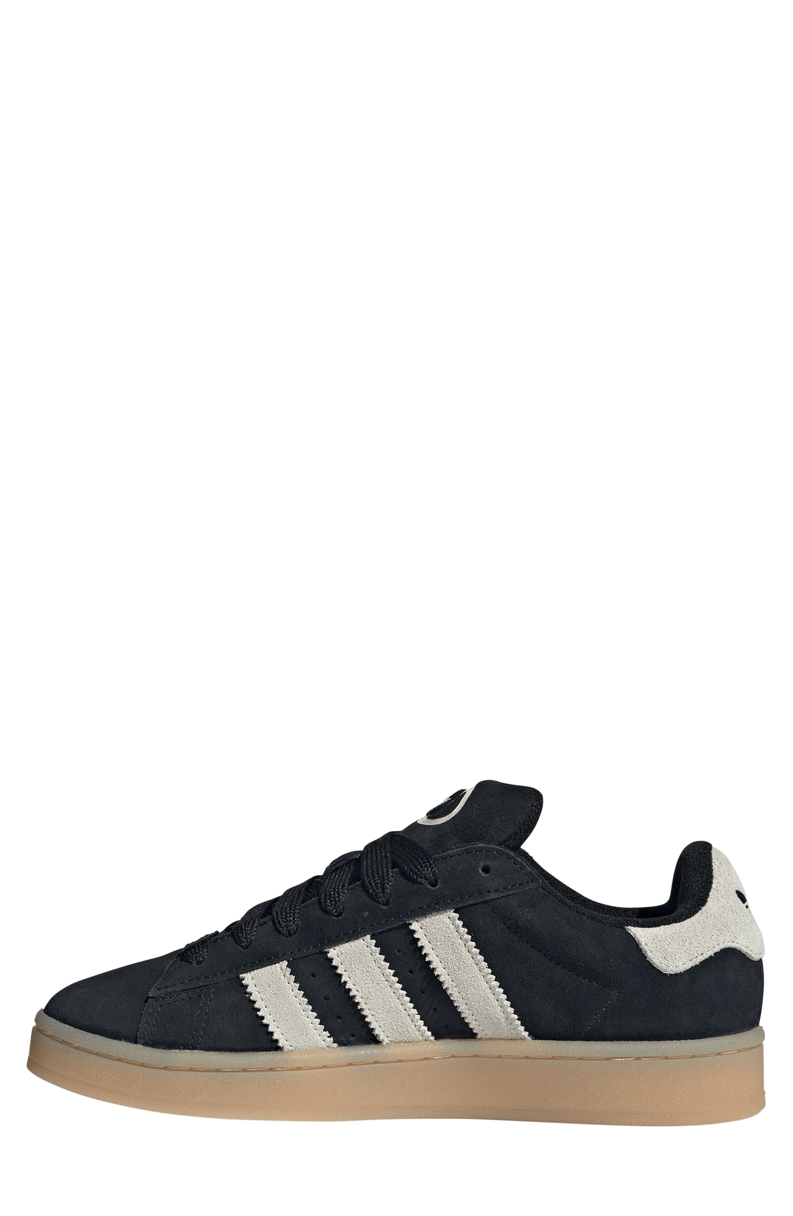 adidas Campus 00s Sneaker in Black/Cream White/Gum at Nordstrom - 6