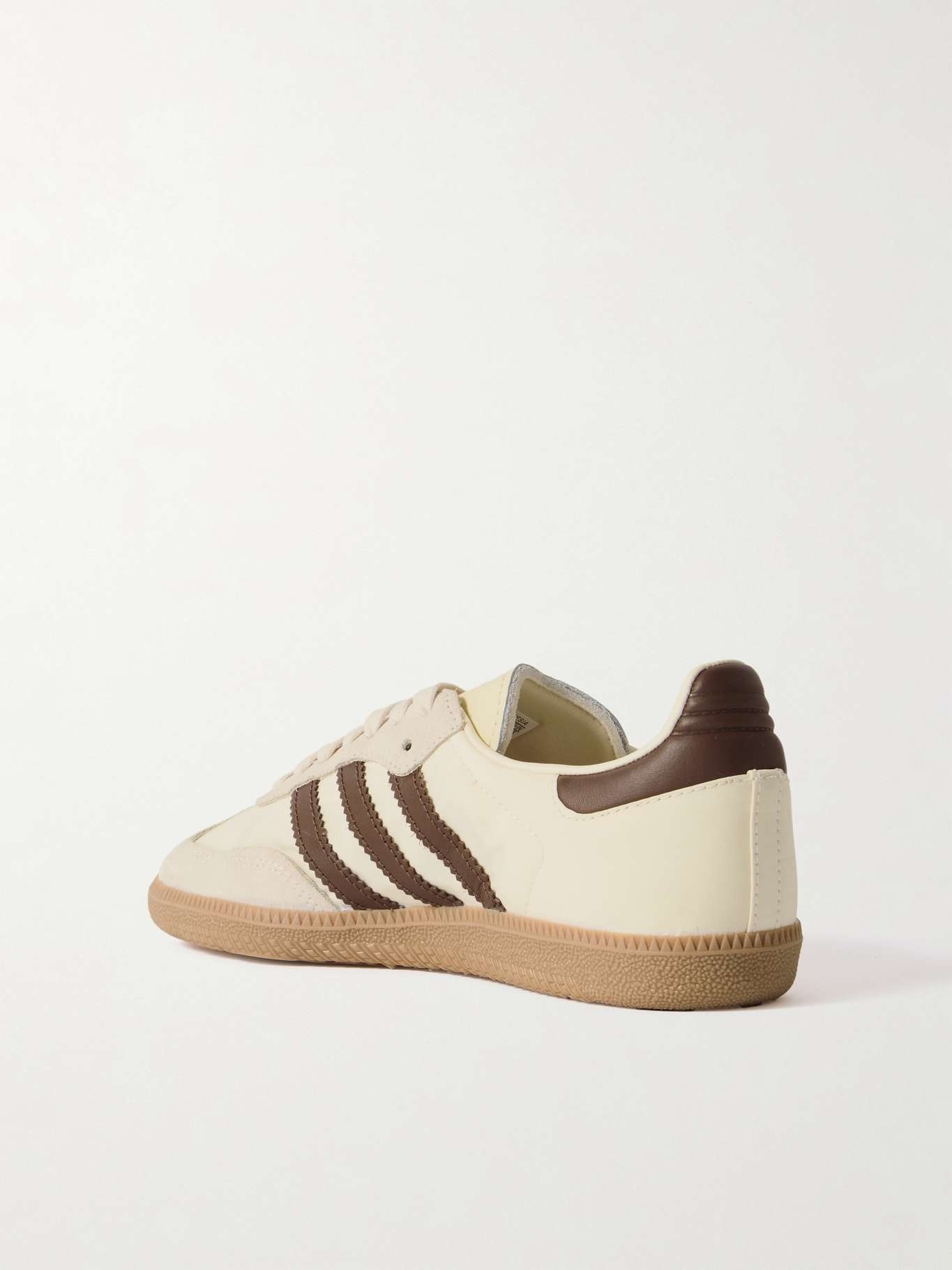 Samba OG suede-trimmed leather and nylon sneakers - 3