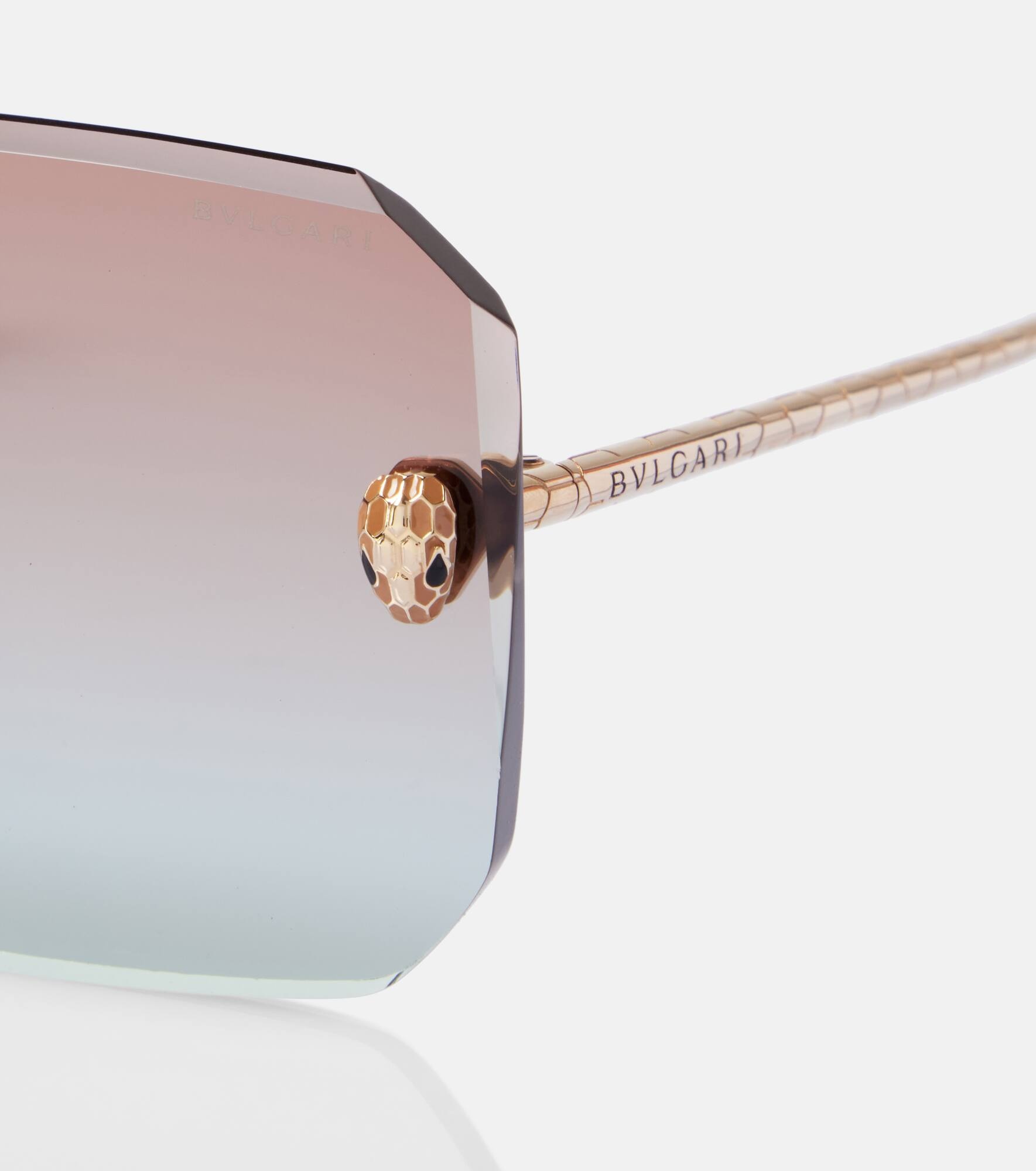 Serpenti square sunglasses - 2