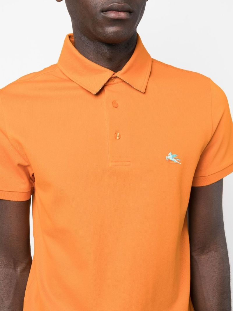 short-sleeved polo shirt - 7