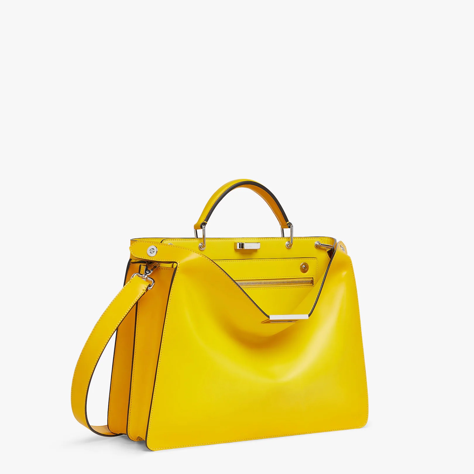 Yellow leather bag - 3