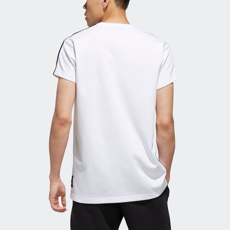 adidas neo x Crossover White Casual Sports Short Sleeve White FR7981 - 4